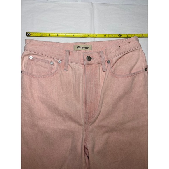 Madewell Pink Flare & Wide Leg Jeans - Picture 8 of 10